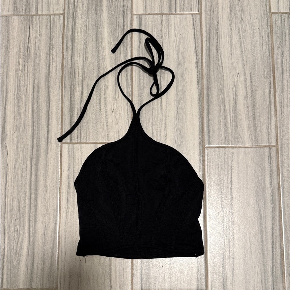 Urban Outfitters Black Halter Top